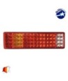 Πίσω Φανάρι Φορτηγού 64 LED 24 Volt Universal Αδιάβροχο IP66 GloboStar 75497